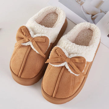 Stay In Bow Slippers