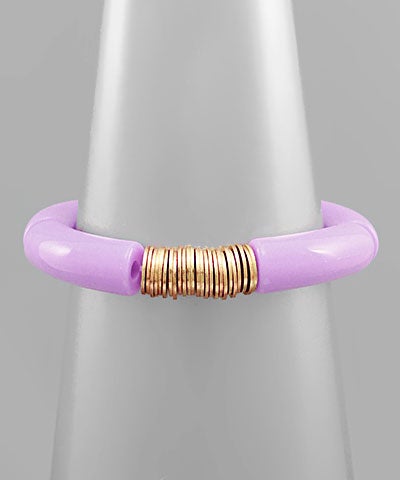 Lilac Luxe Ring Bracelet