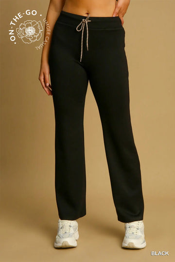 Fifth Avenue Knit Crop Flare Pant *Final Sale*