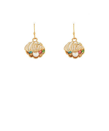 Polished Shell Earrings