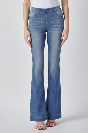 Cello Mid Rise Flare Jegging (33 Inseam)