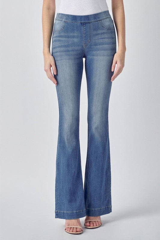 Cello Mid Rise Flare Jegging (33 Inseam)