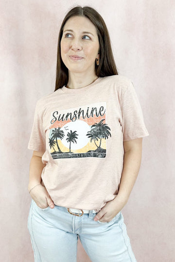 Sunshine State of Mind Retro Graphic Tee *Final Sale*