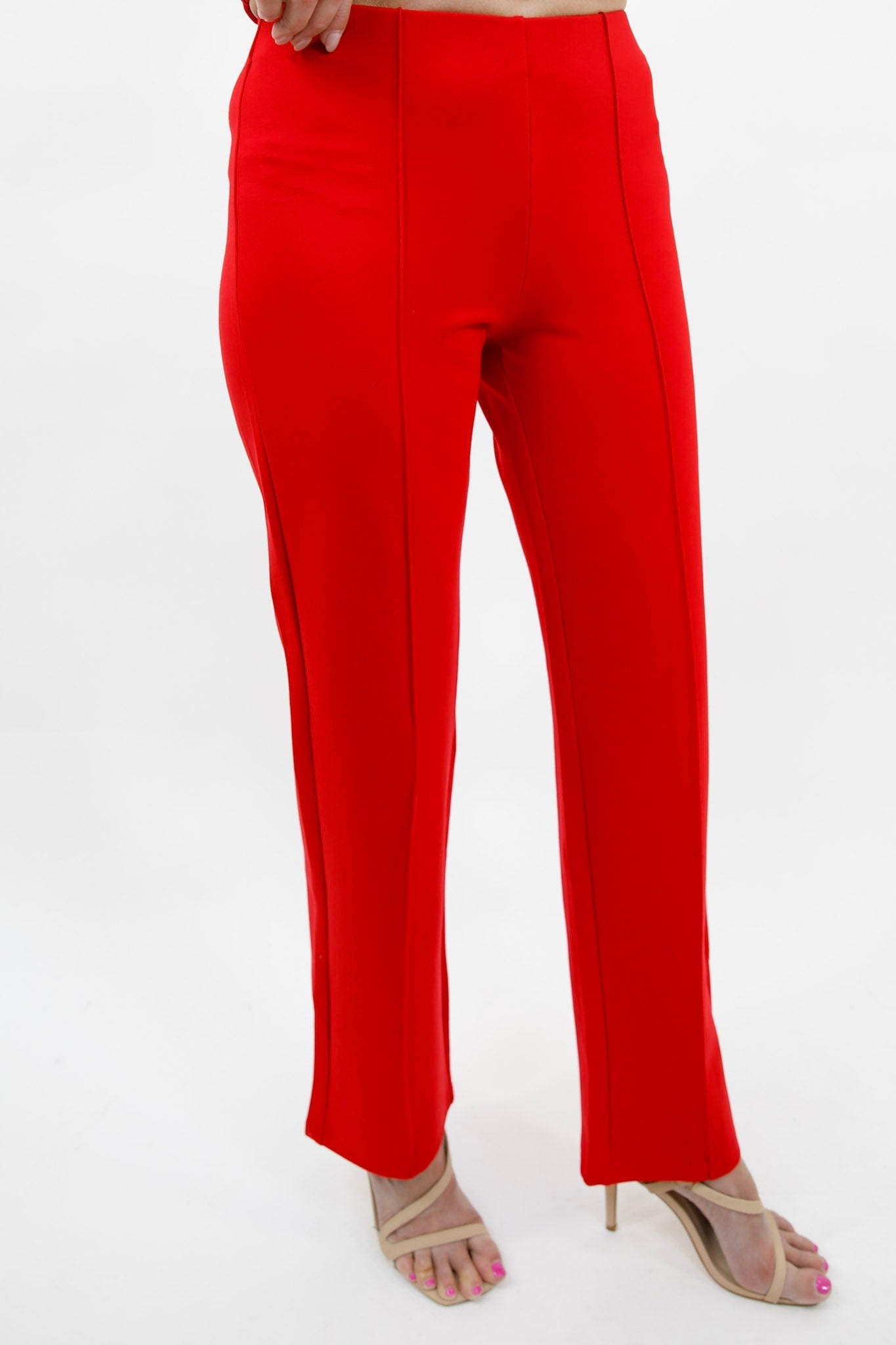 Tailored Ease Straight Leg Pants