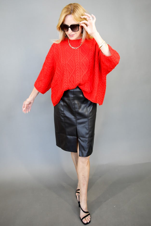 Luxe Cable Sweater *Final Sale*