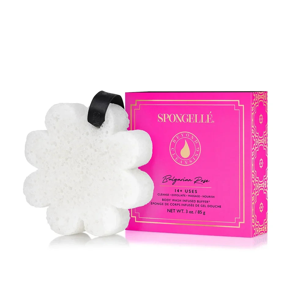 Bulgarian Rose Body Wash Infused Buffer