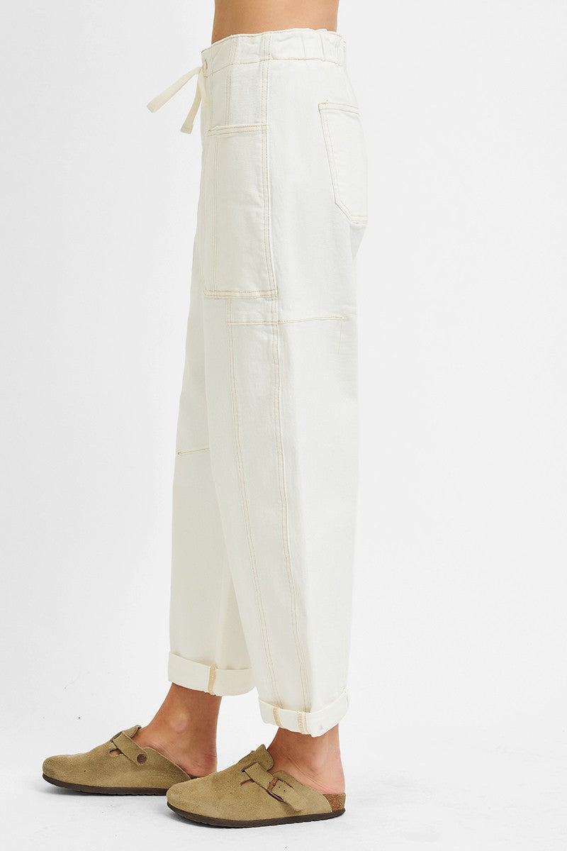 Utility Barrel Cargo Denim