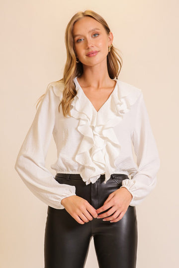 Willow Ruffle Blouse