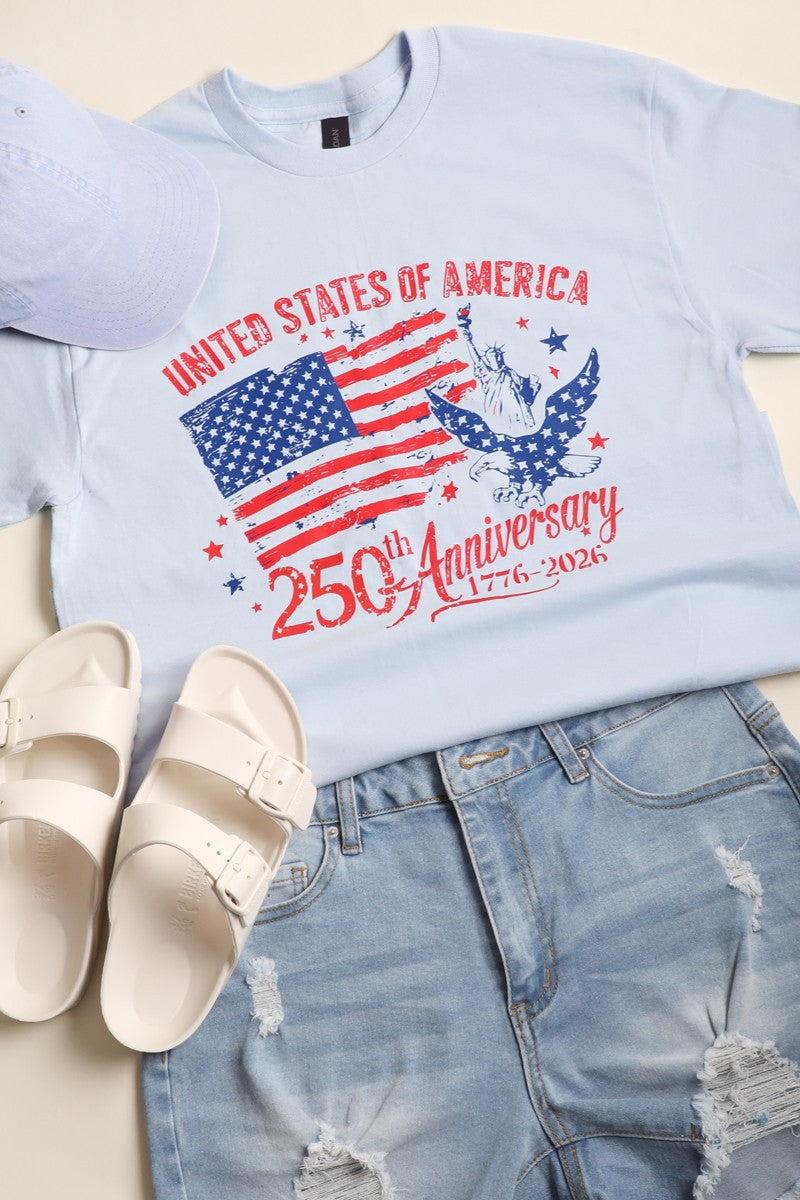 United States 250th Anniversary Graphic Tee