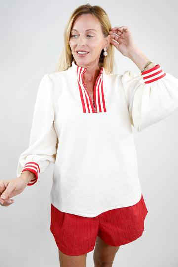 Ivy League Zip Pullover