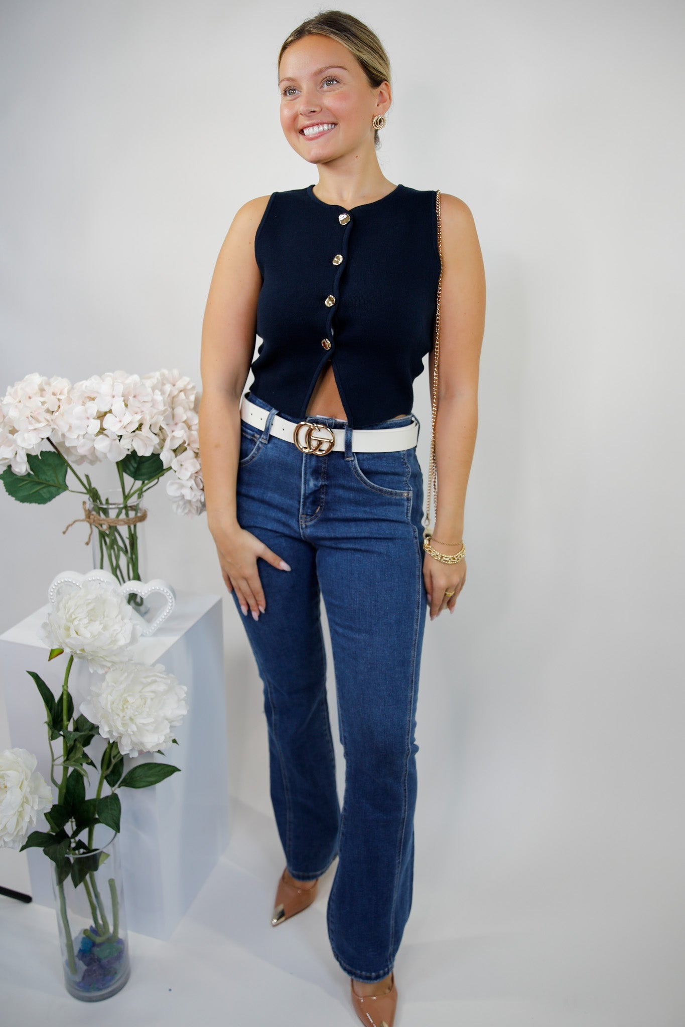 Cozy Luxe Button Vest