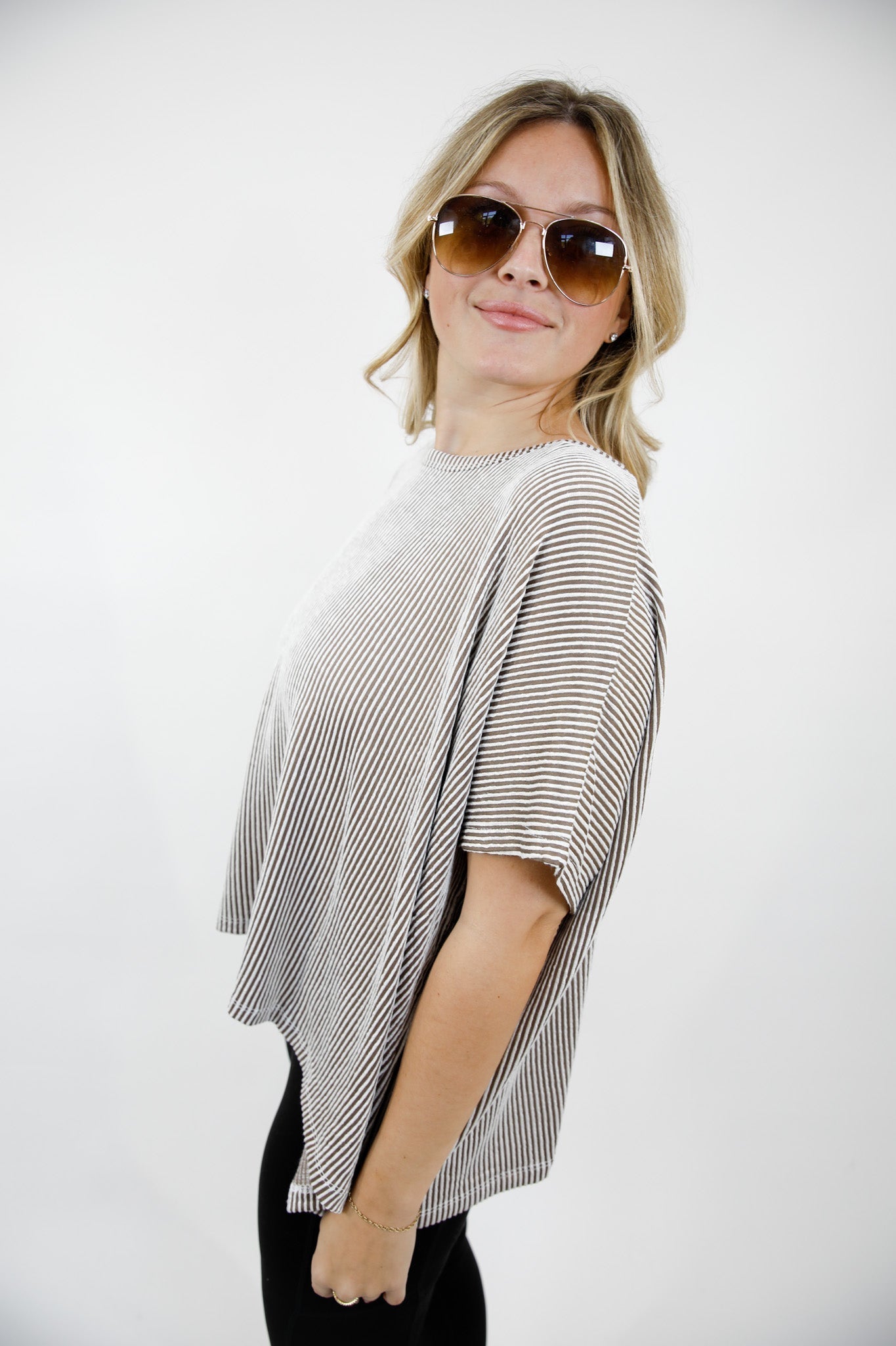 Luxe Escape Short Sleeve Top