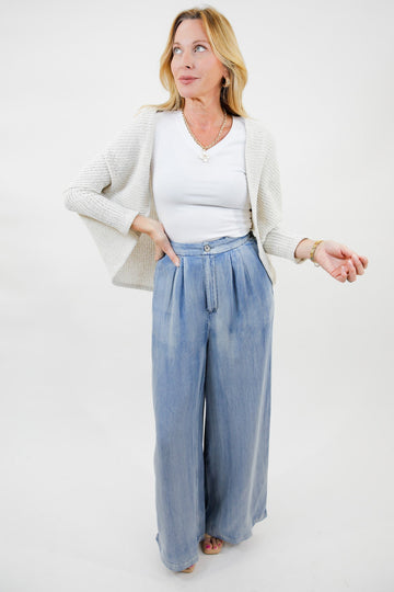 Soft Knit Open Shrug Cardigan