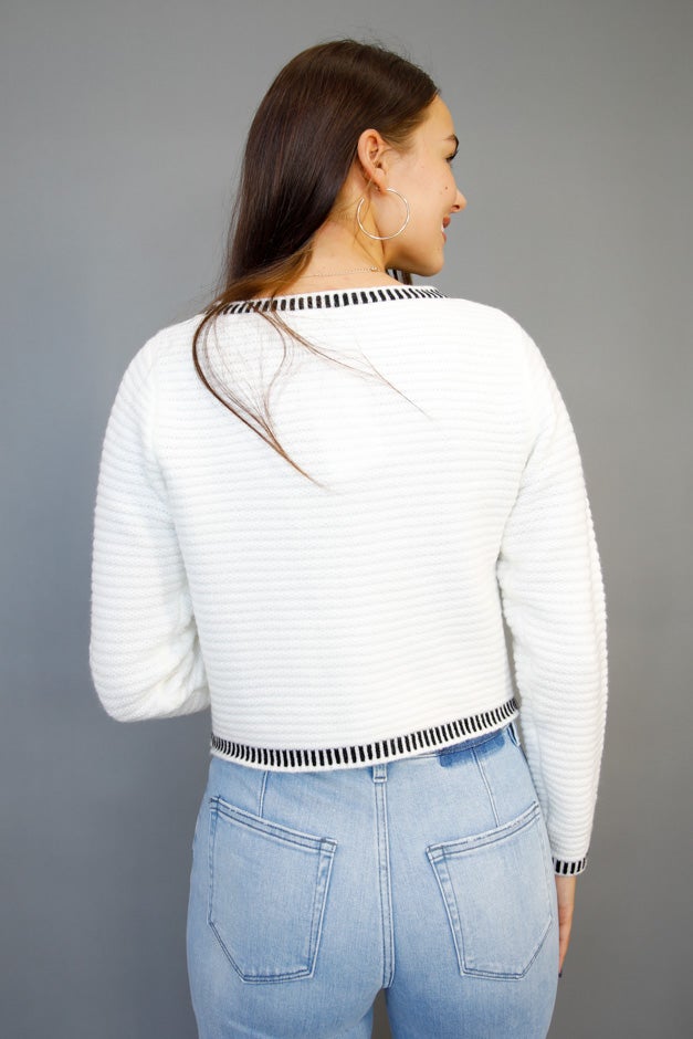 Parisian Charm Cardigan