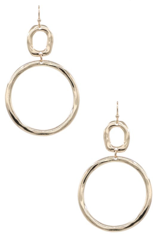 Halo Drop Earrings
