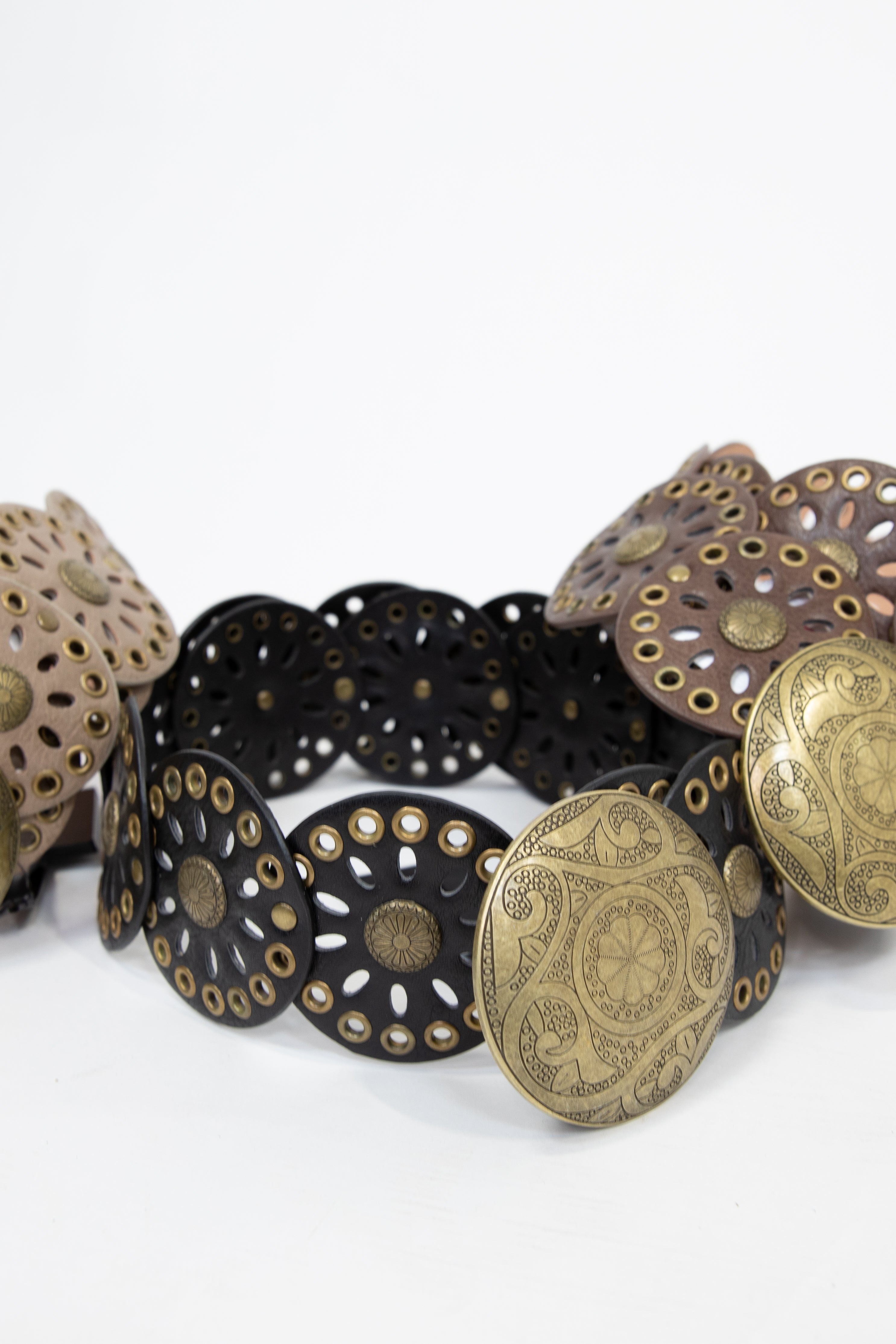 Western Mandala Concho Belt