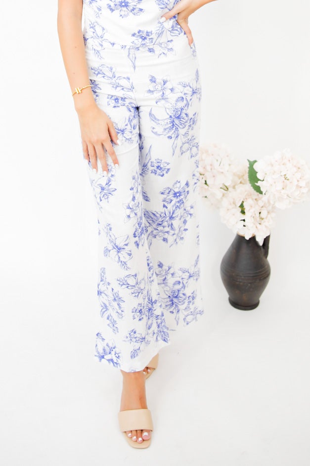 Bluebell Breeze Wide-Leg Pants *Final Sale*