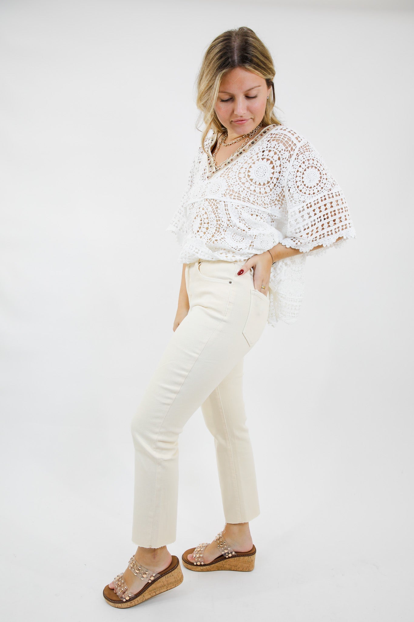 Everyday Essential Cropped Straight Jeans