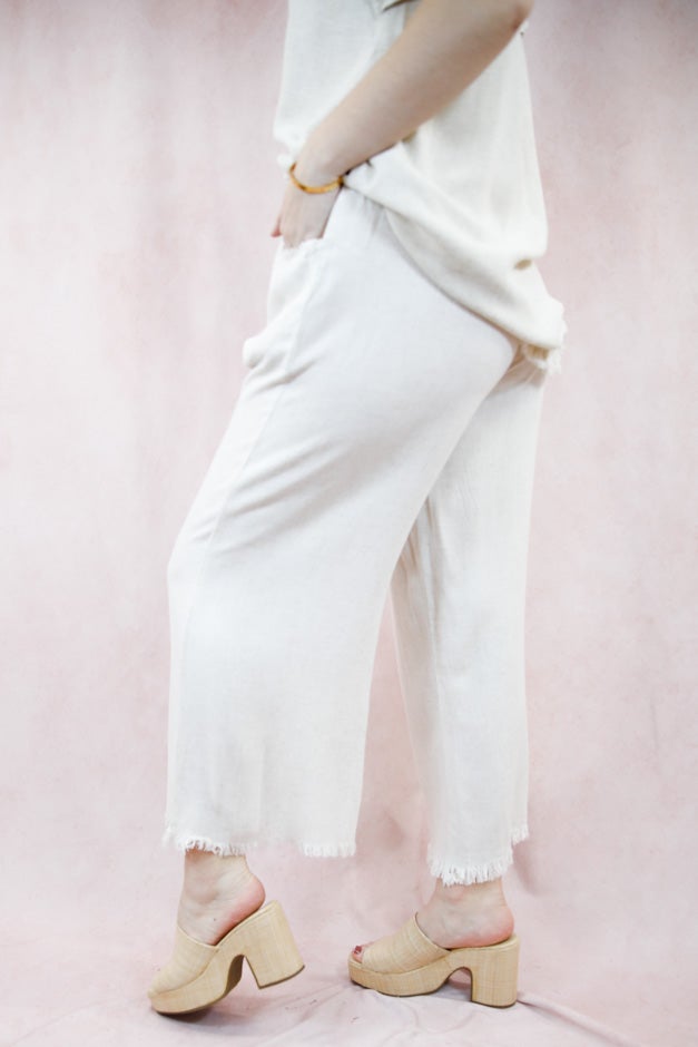 Barefoot Breeze Linen Pants (Multiple Colors)
