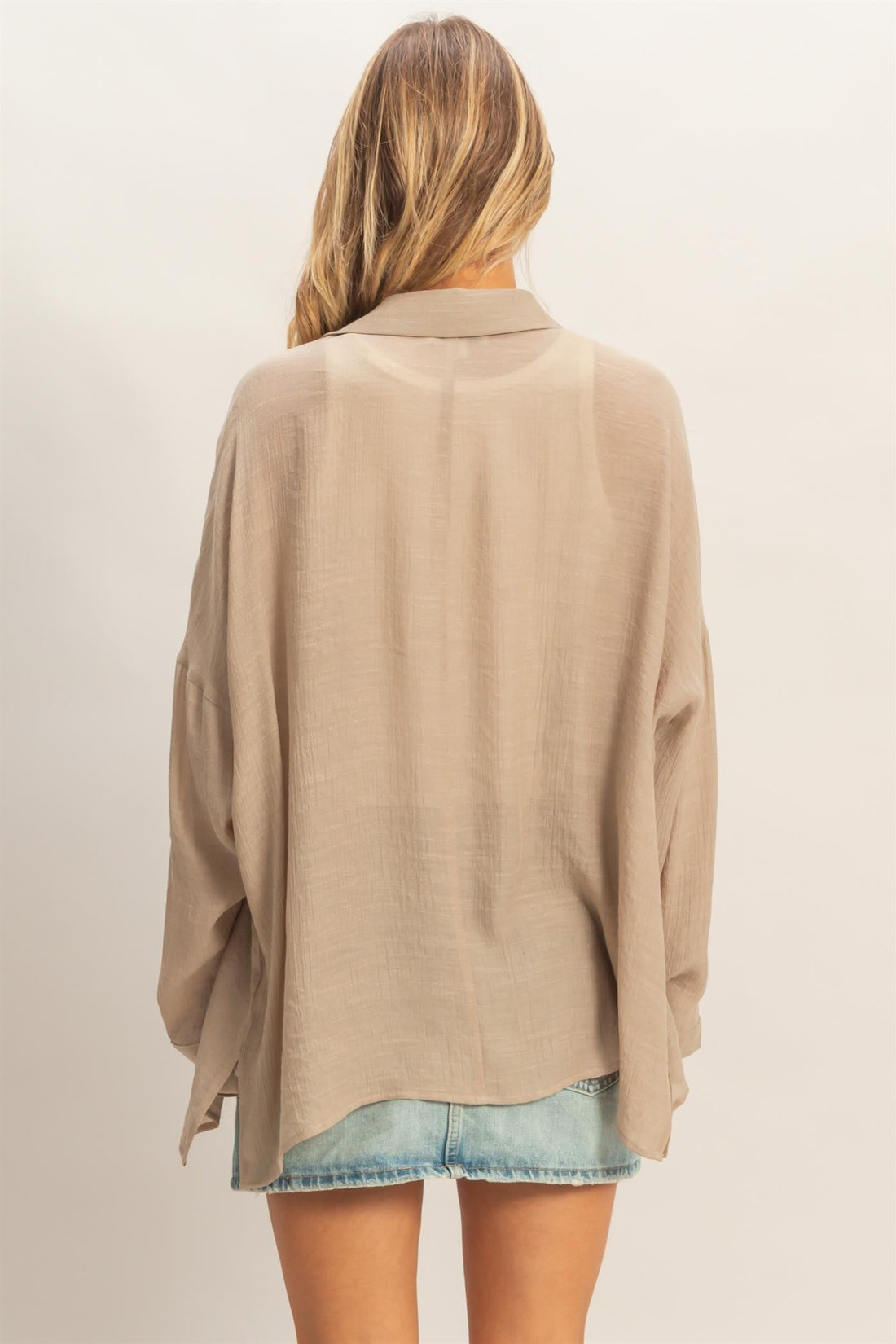 Taupe Everyday Top