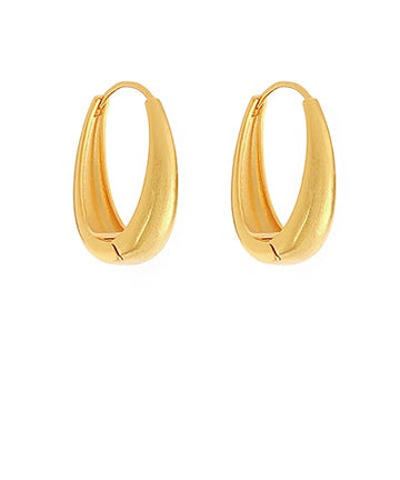 Molten Luxe Hoops