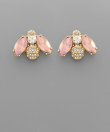 Gleaming Bee Earrings