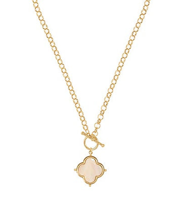 Celeste Clover Necklace