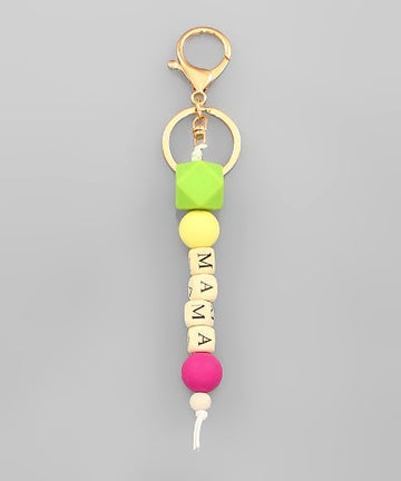 MAM Beaded Keychain