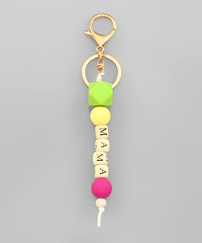 MAM Beaded Keychain