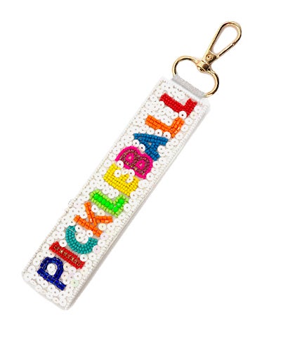 Paddle Parade Sequin Keychain