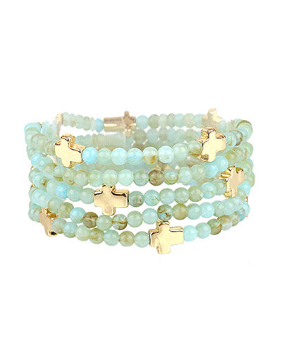 Charming Cross Bracelet