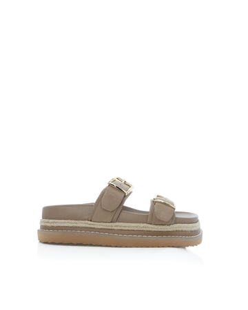 AIDAN - WARM TAUPE SUEDE