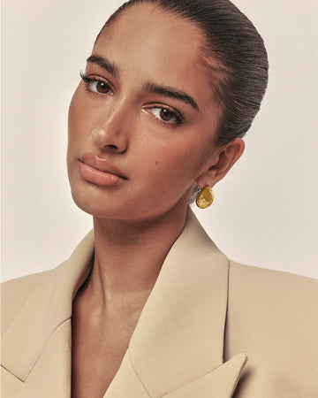 AQUA EARRINGS - GOLD