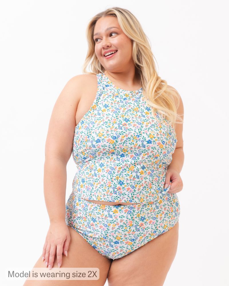 Calico High-Waist Bottom