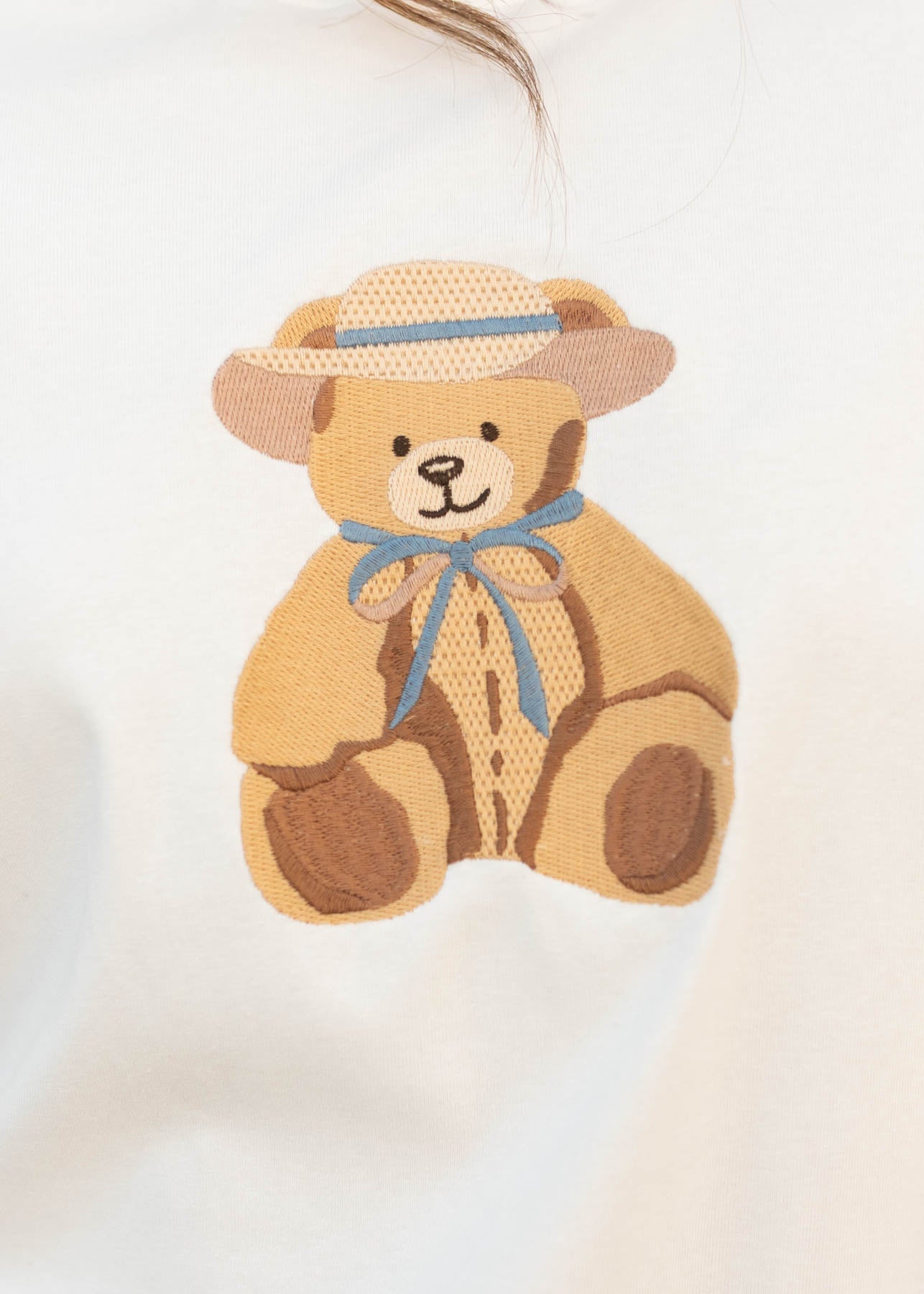 Charlie White Teddy Bear Tee