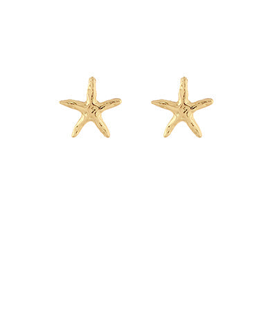 Polished Starfish Earrings
