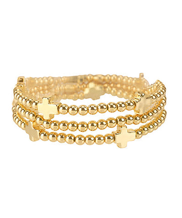 Sweet Cross Bracelet Set