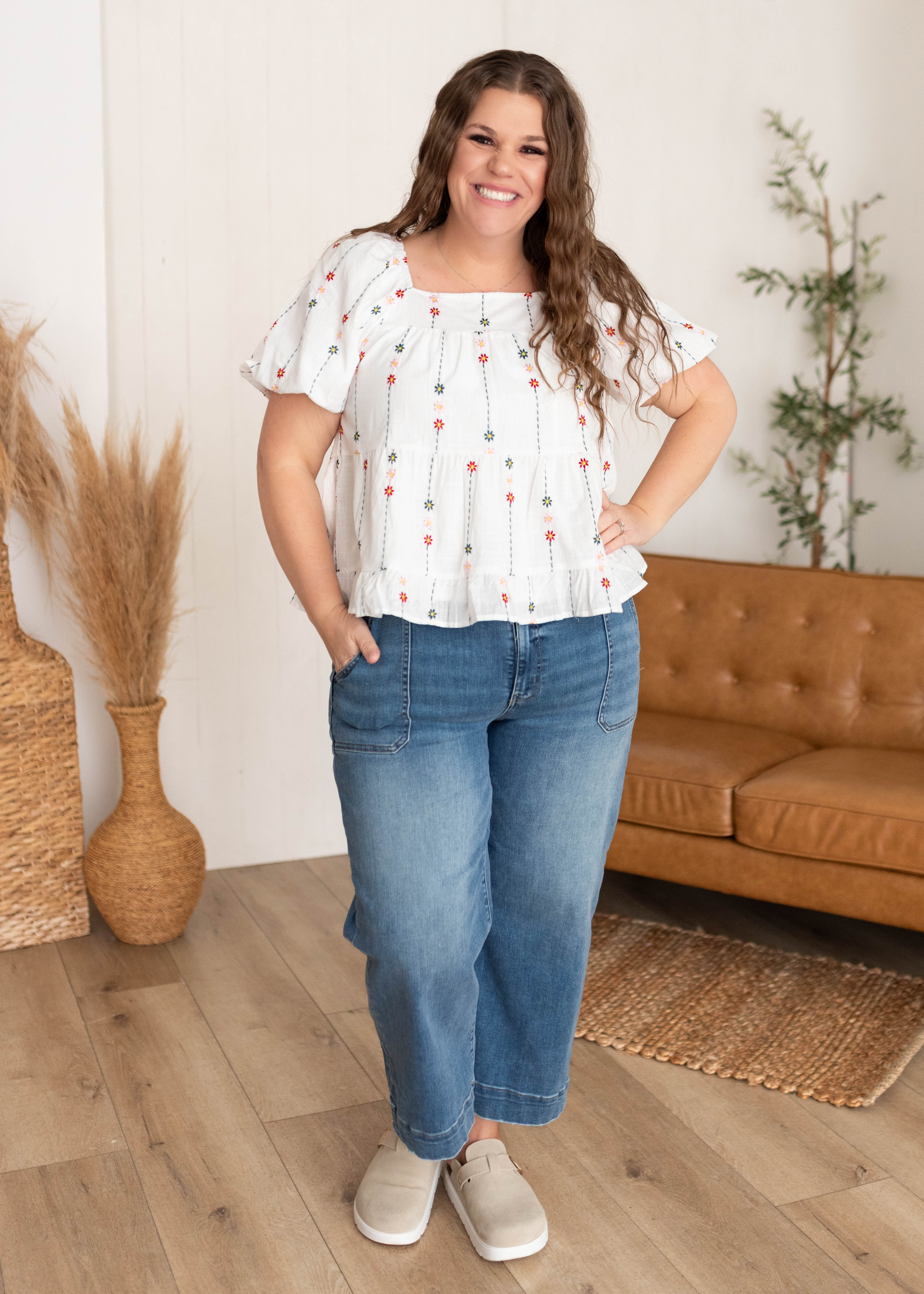 Gracelyn Wide Leg Jeans