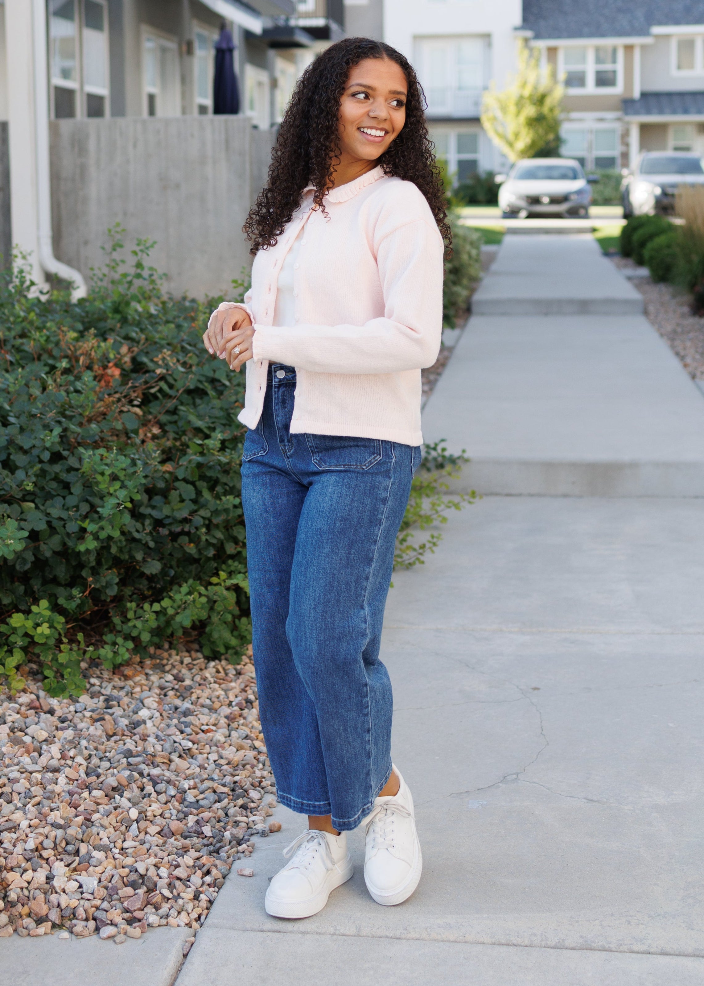 Hadlee Light Pink Cardigan