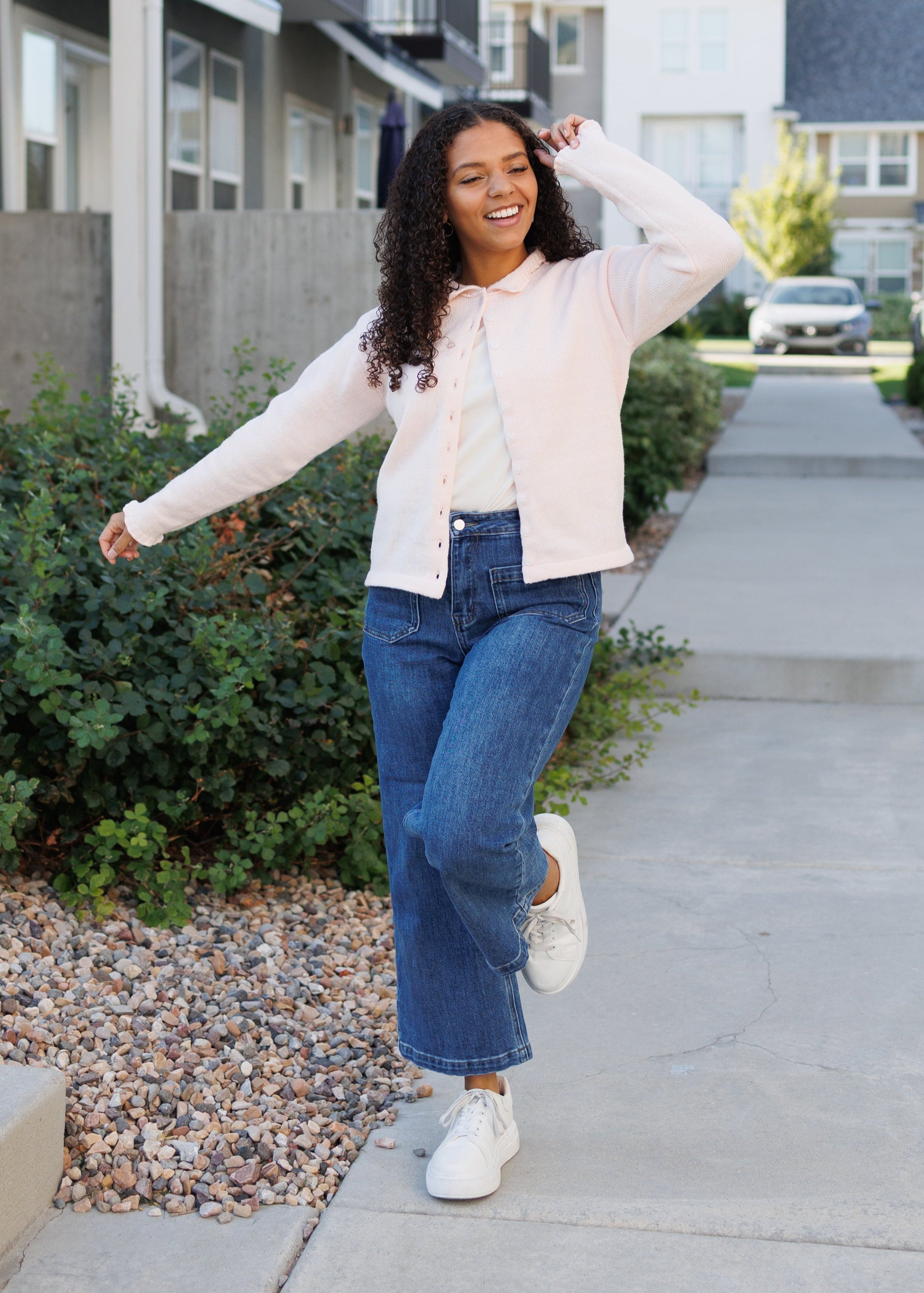 Hadlee Light Pink Cardigan