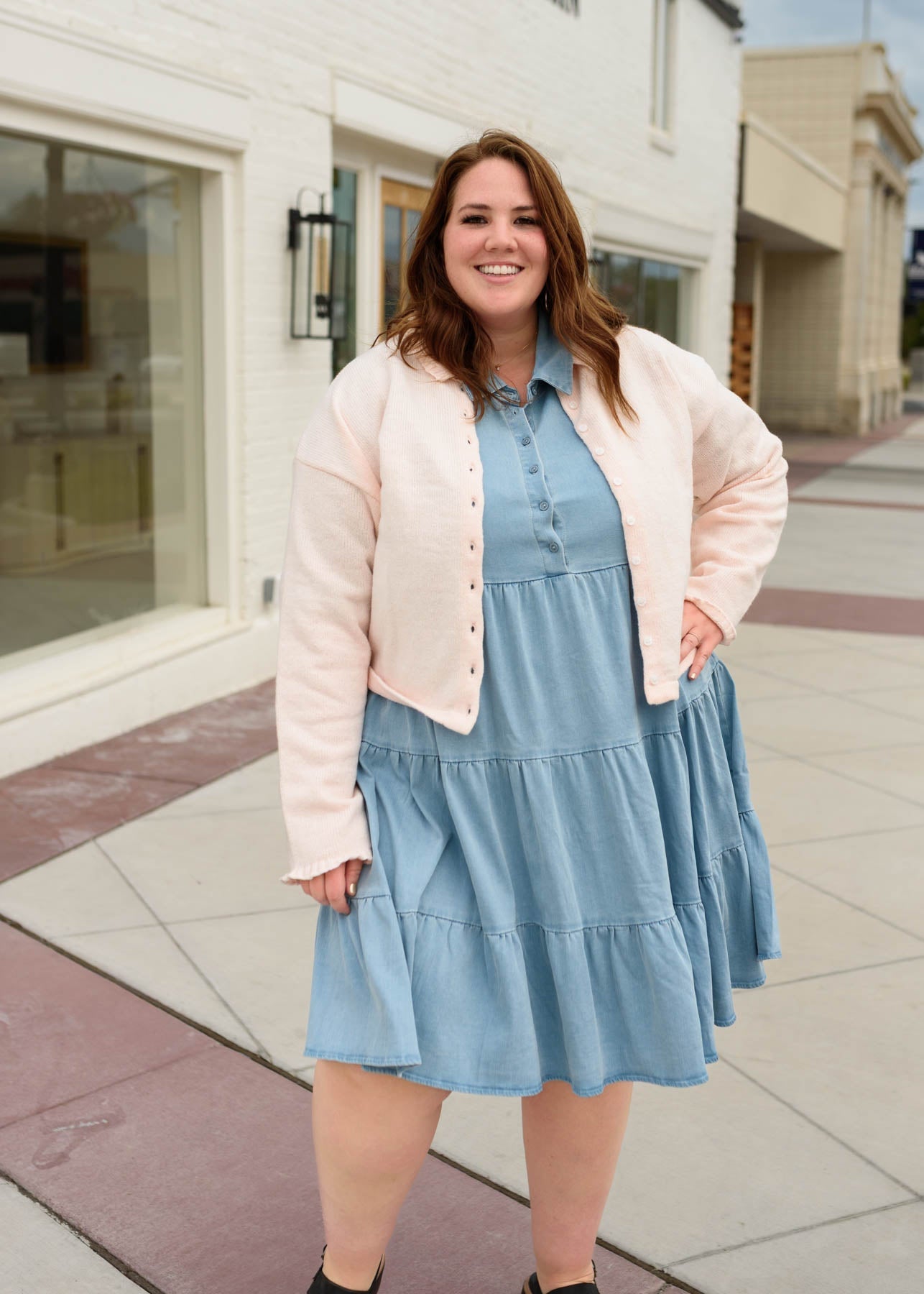 Hadlee Light Pink Cardigan