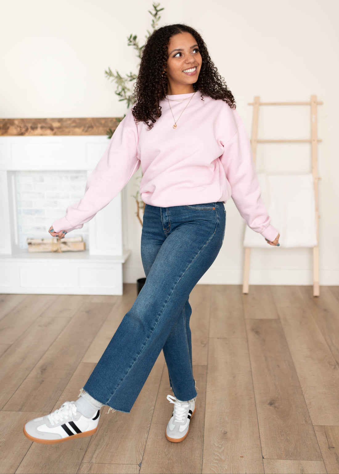 Isabelle Baby Pink Pullover