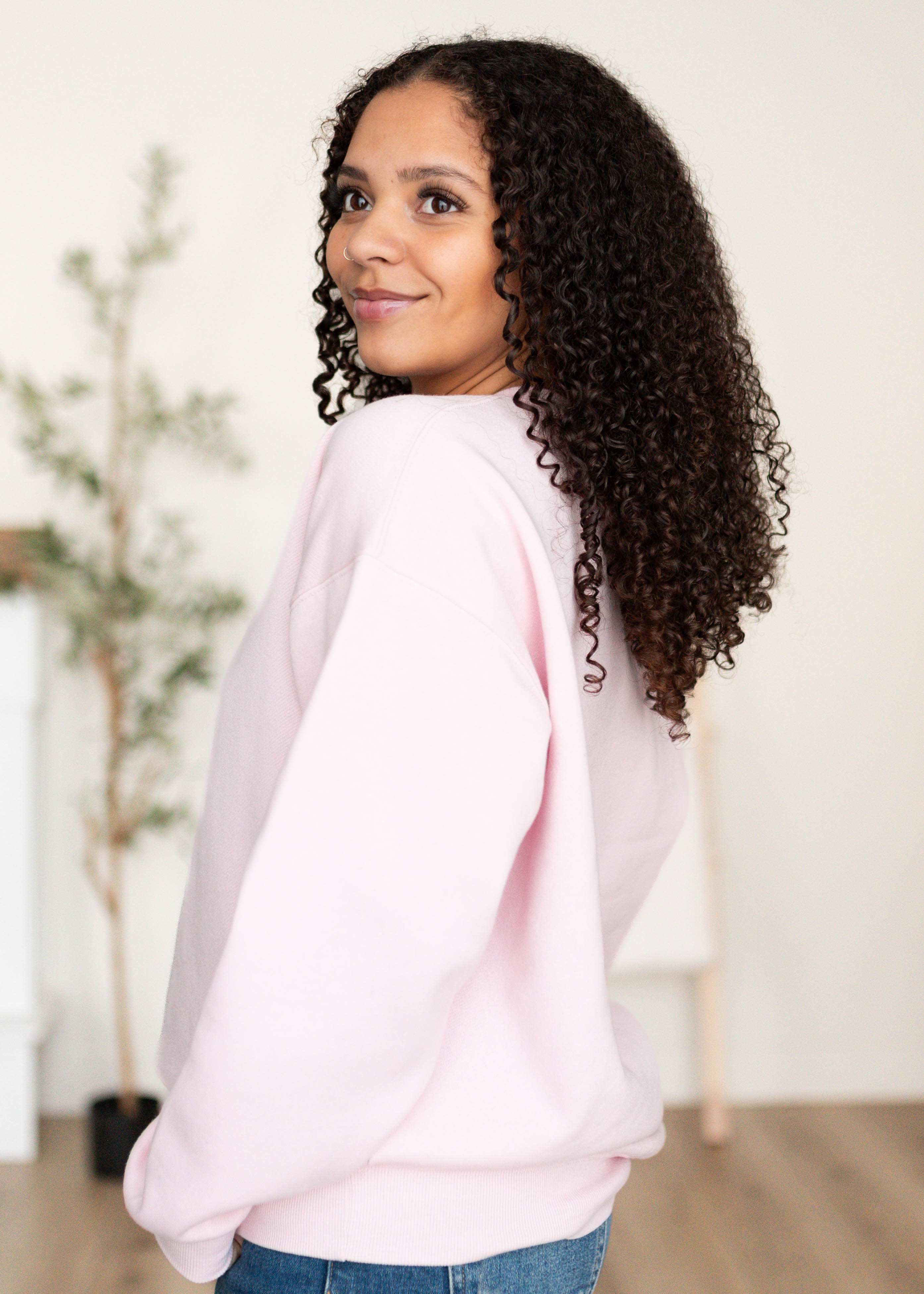 Isabelle Baby Pink Pullover