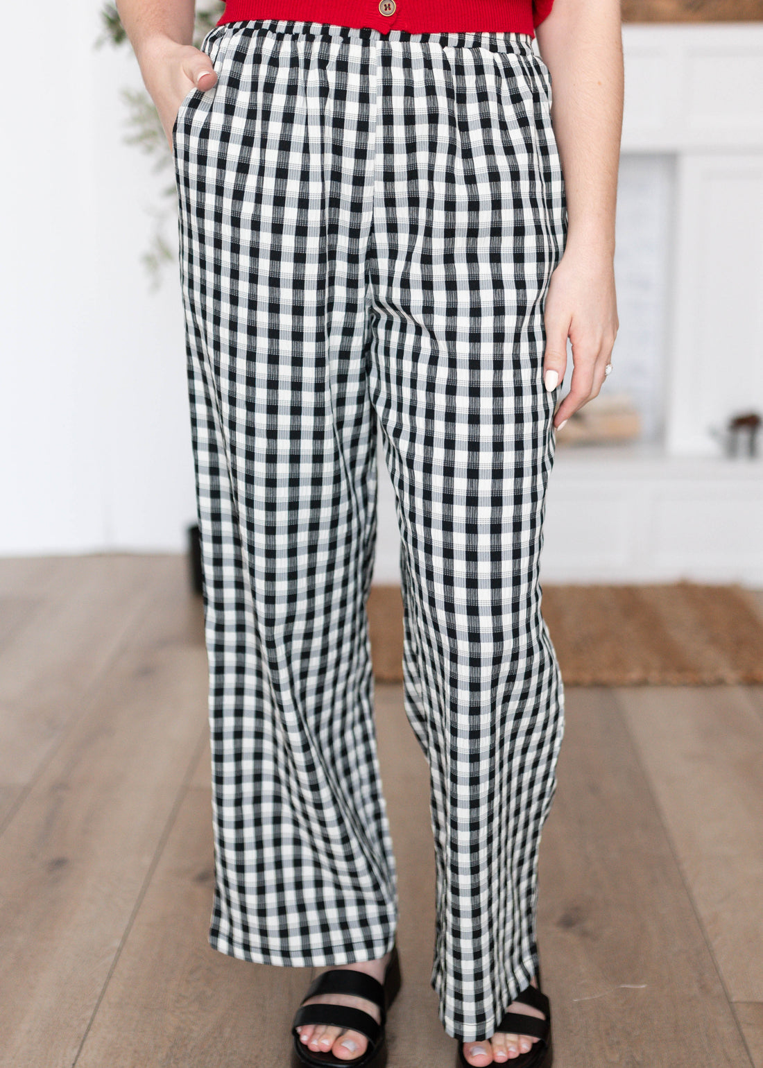 Kayla Black Gingham Pants