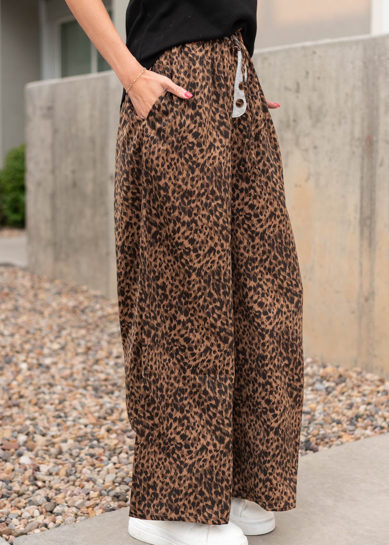 Kristin Leopard Print Pants