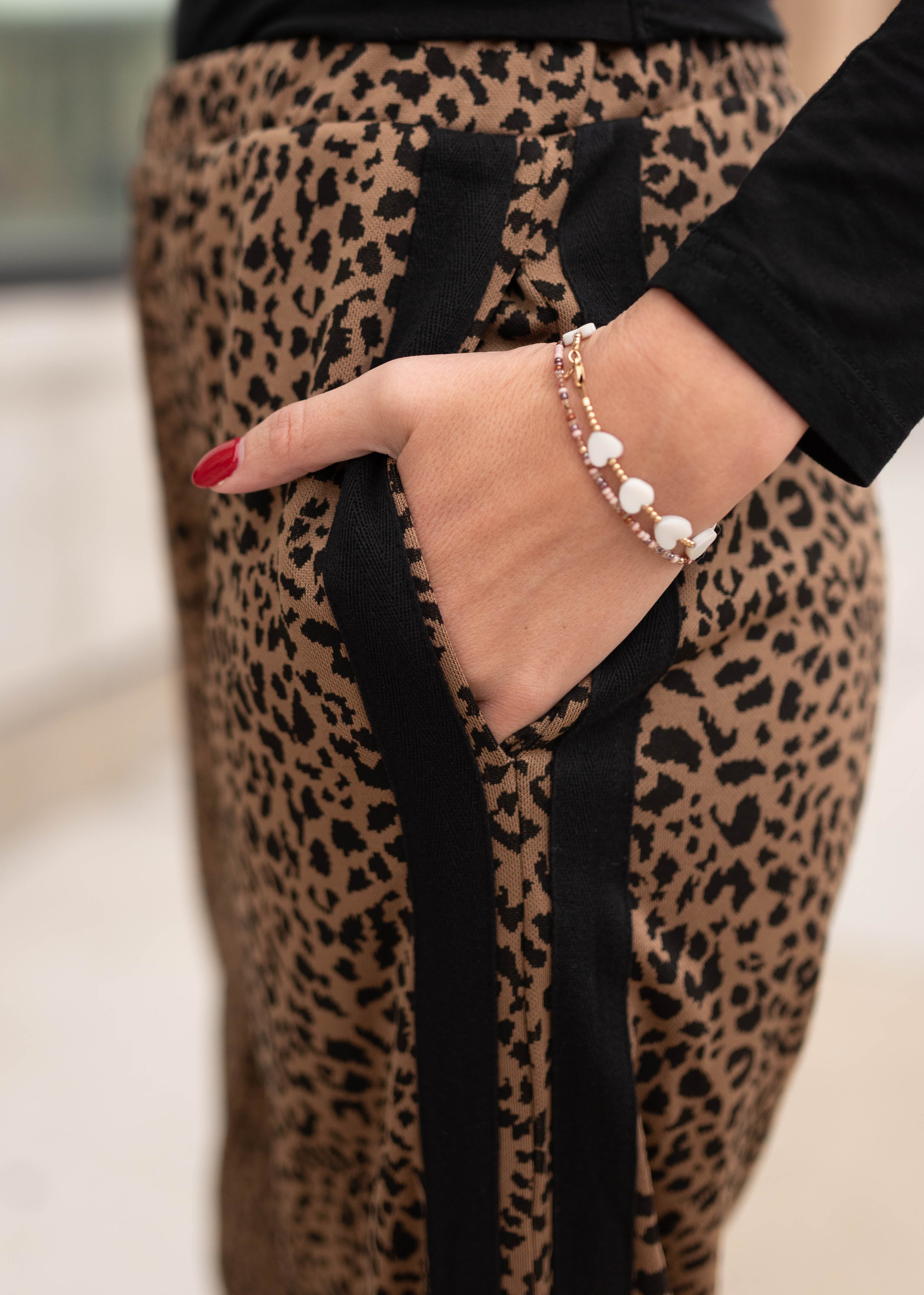 Lainey Animal Print Pants