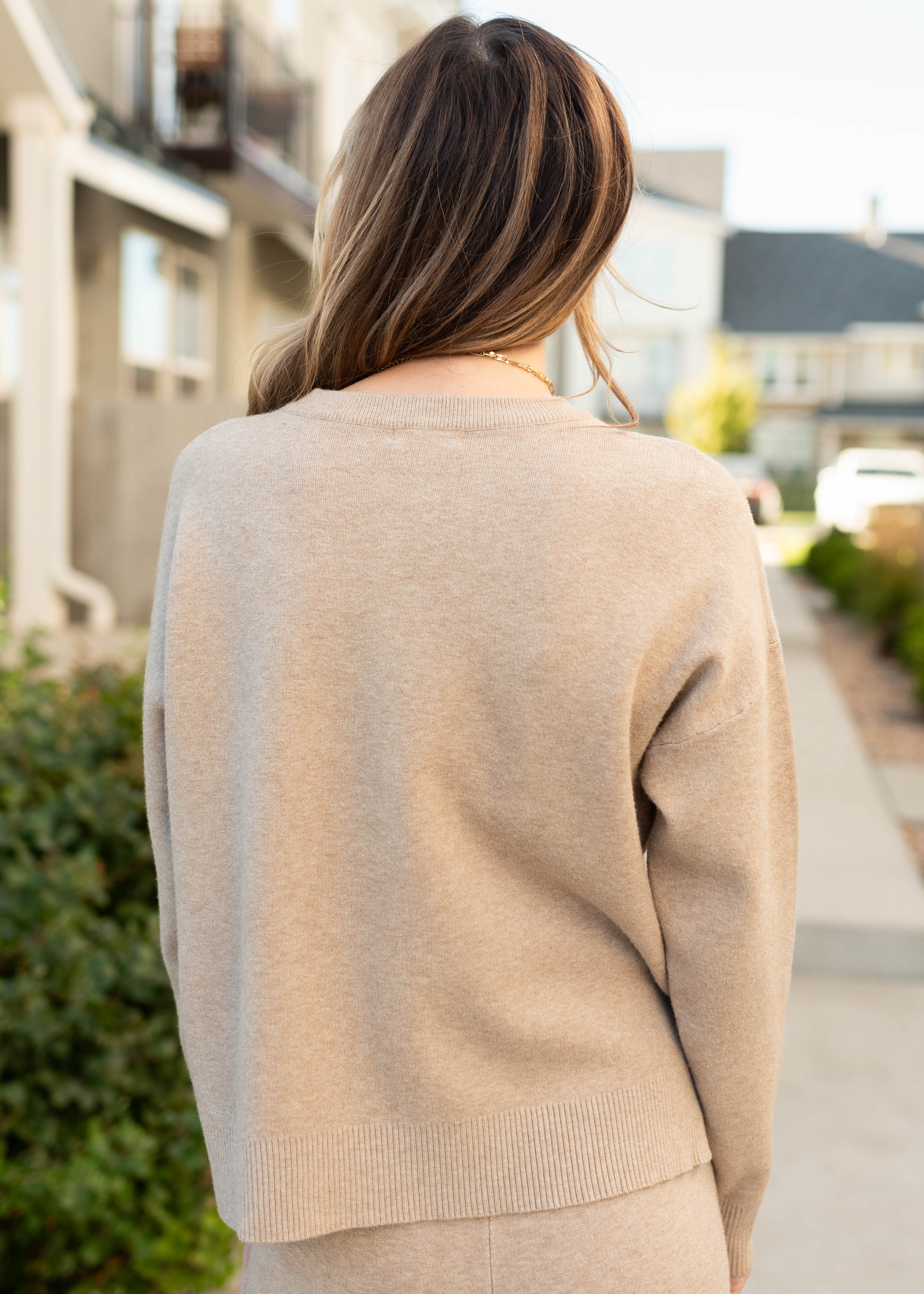 Lexi Taupe Sweater