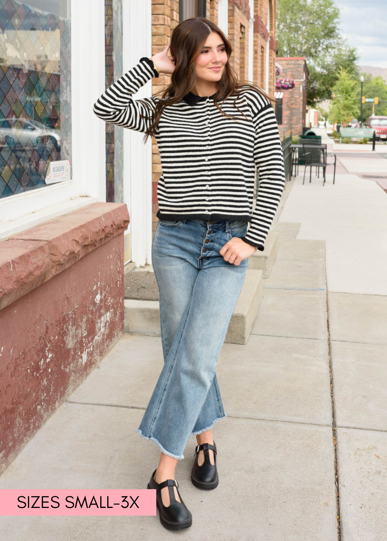 Melody Striped Cardigan