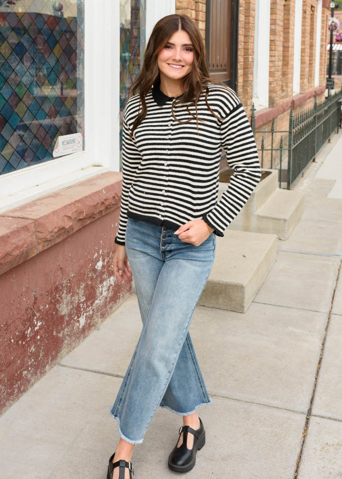 Melody Striped Cardigan