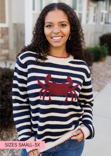 Millie Striped Pattern Sweater